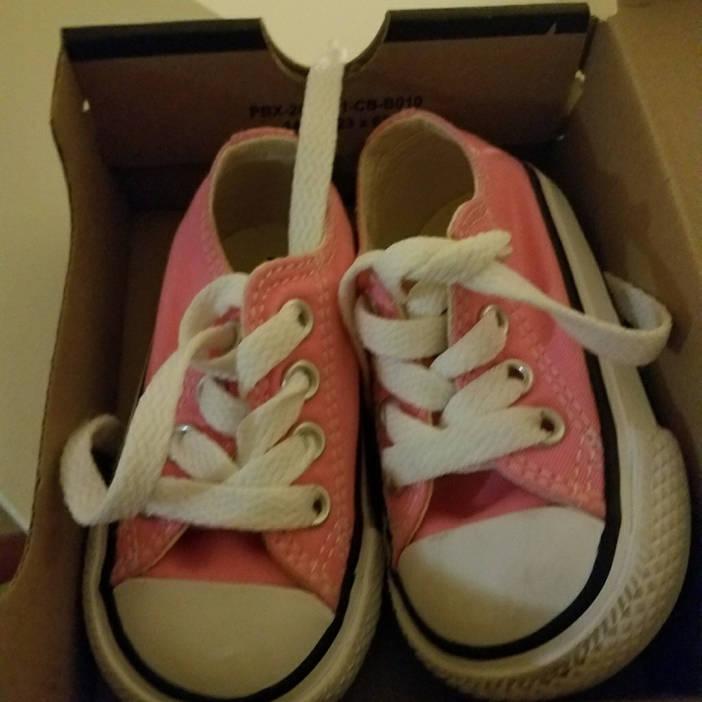 Infant Pink Converse